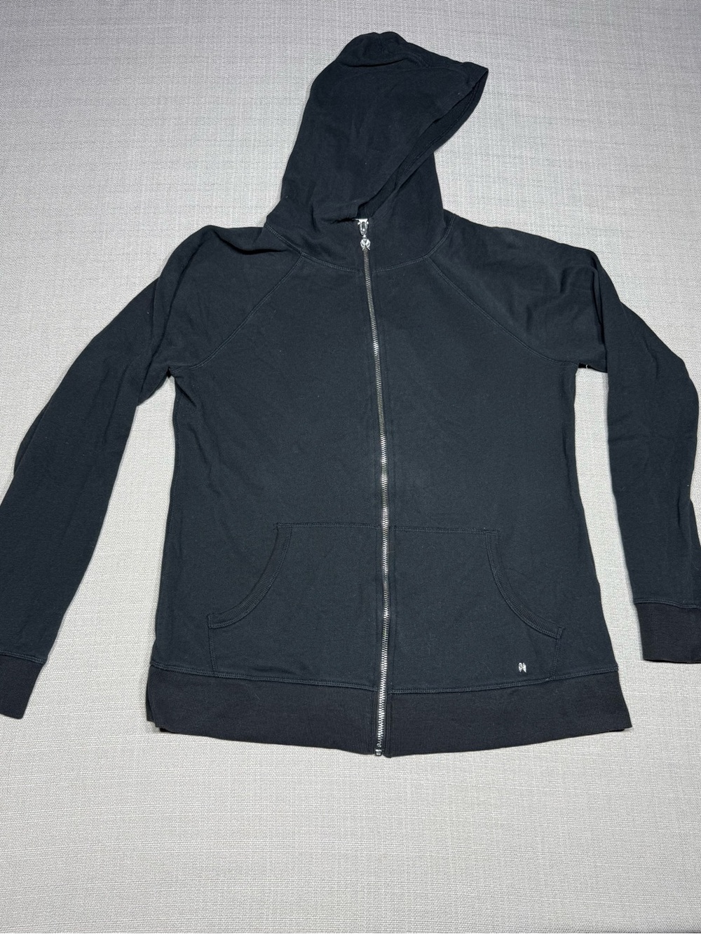 Victoria's Secret Black Zip-Up Hoodie